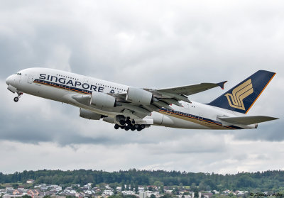 9V-SKR Airbus A380-841 Singapore Airlines 