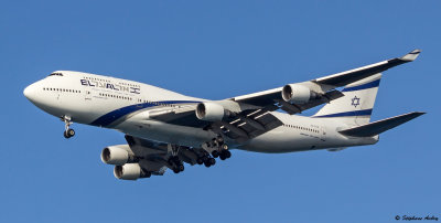 Boeing 747-458 El Al Israel Airlines 4X-ELB