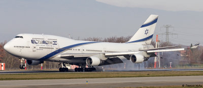 Boeing 747-458 El Al Israel Airlines 4X-ELA