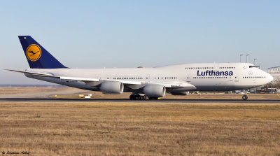 Boeing 747-830 Lufthansa D-ABYM