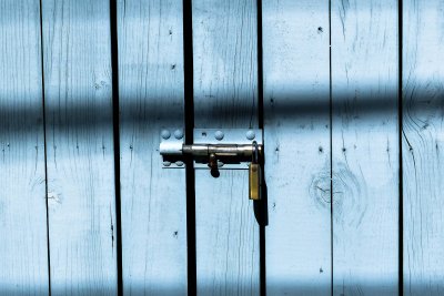 Blue Fence