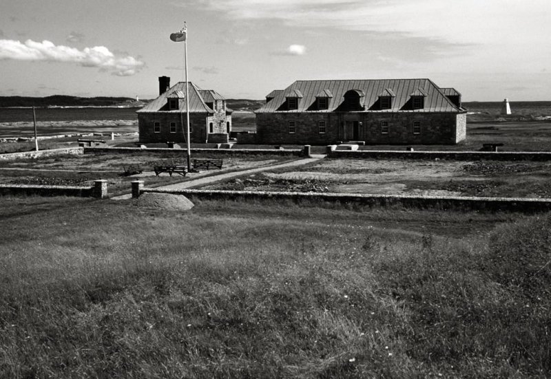 At Louisburg before restoration, Cape Breton, NS