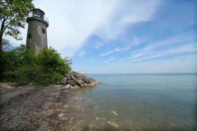 Point Pelee Lighthouse (from the east side), Pelee Island