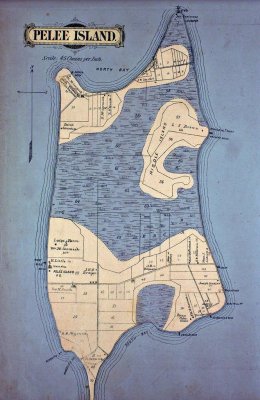 Pelee Island Map c1880