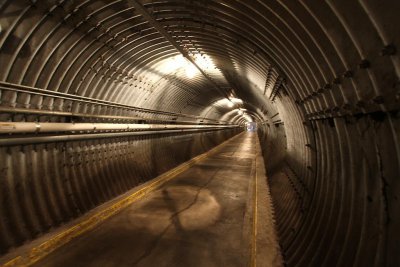 Entrance Tunnel, Diefenbunker Entrance, Ottawa, Ontario