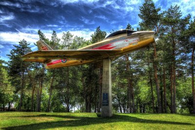 CL-13 (F-86 Sabre Mk. 5) Golden Hawk, Zwick's Island Centennial Park, Belleville