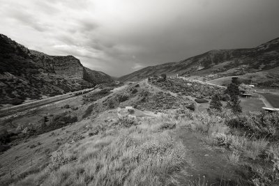 At Reststop near Echo UT