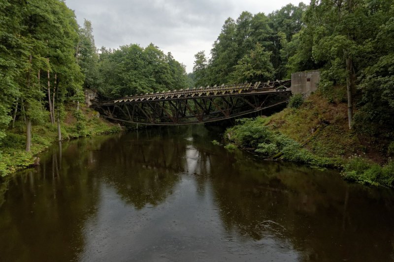 Blown up bridge - SS was here