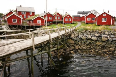 Lofoten fishing houses