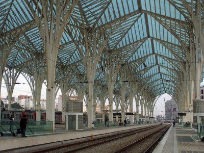 Lisbon - train station Oriente