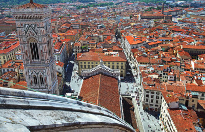 On top of the Duomo