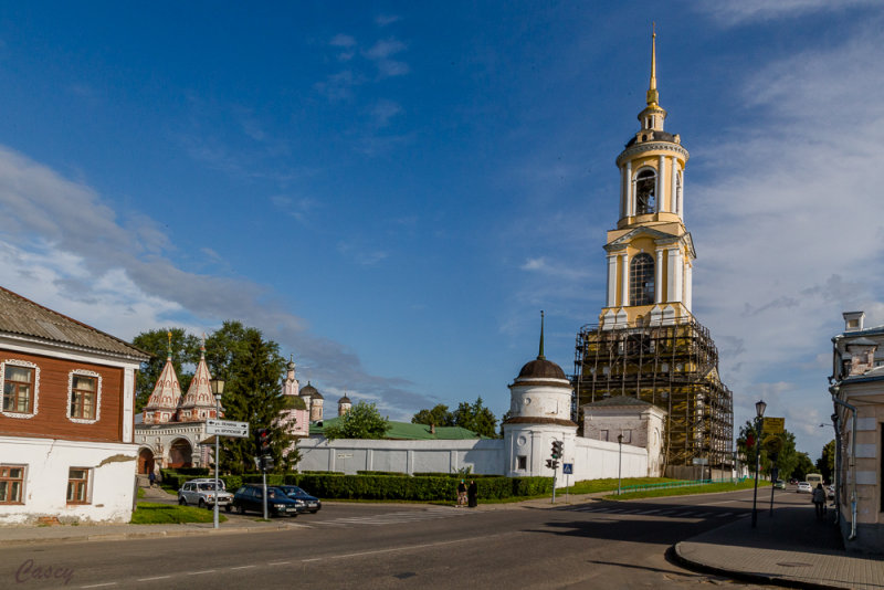 Venerable Bell Tower, 72 meters tall, completed in 1819.