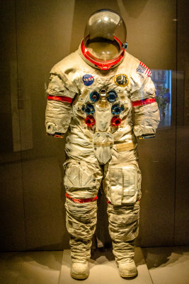 Suit that Alan Shepard wore on the moon