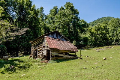 The settler's barn.
