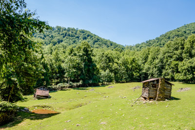 View of the Settler's homestead