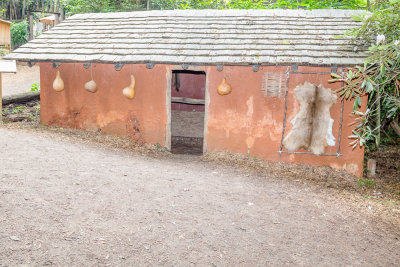 A storage house.