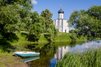 View from edge of the river.