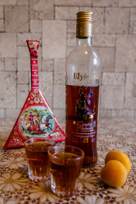 17% Plum wine samples were passed out.