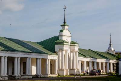 Entrance to the trade rows