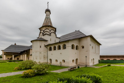 The Assumption Church, which combines the temple with the rectory.