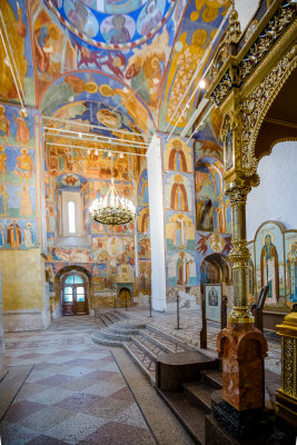 View as you enter the main temple