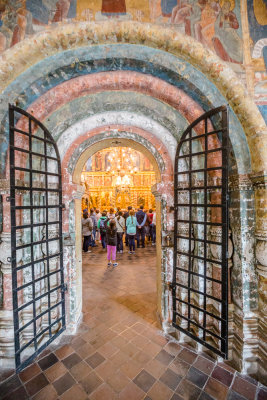 Entrance into the temple