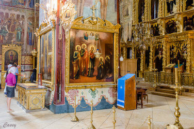 Inside the Cathedral of the Assumption 