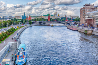 Up the river to the Kremlin