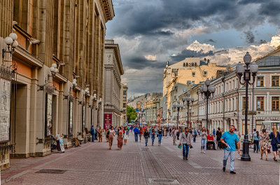 Moscow / MOCKBA in HDR