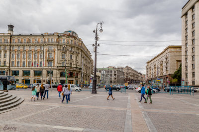 Manezhnaya Square outside Red Square