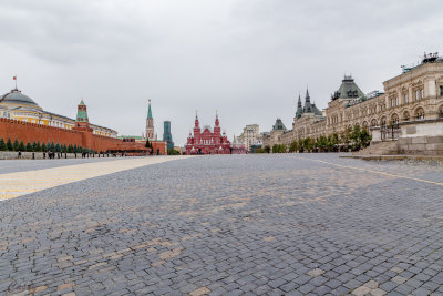 The impressive size of Red Square