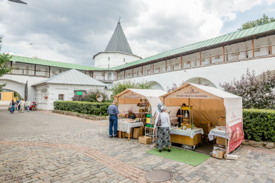 Inside Novodevichy Monastery