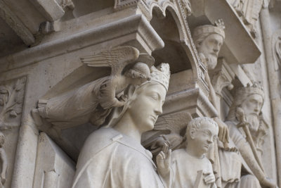 Trumeau Detail