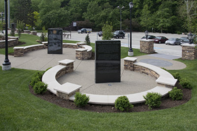 Overview from above of Veterans Park