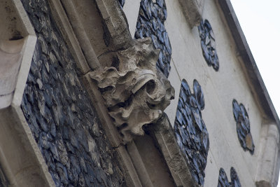 North Transept Façade: Upper Half