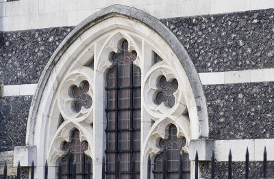 Lady Chapel: Detail: Window on North Façade