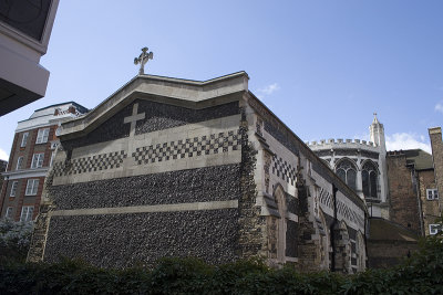 Lady Chapel: East Façade, with 19th Century Apse