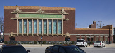 Side façade of entire building