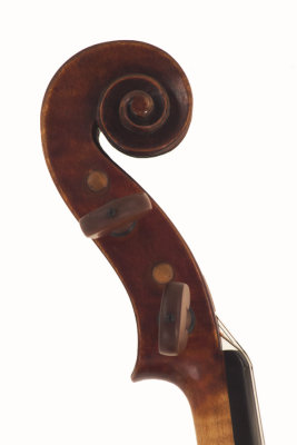 1853 Violin scroll