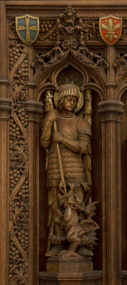 All Saints' Chapel Reredos: St. Michael the Archangel