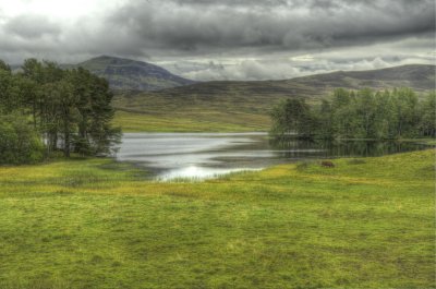 Loch Moraig by Blair Atholl