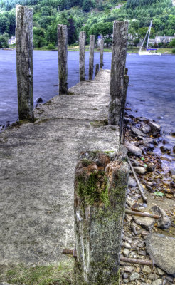 The Old Pier at St Fillans,Perthshire