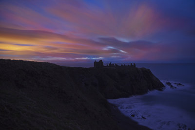 Dunnotter Castle Sunrise,by Stonehaven.