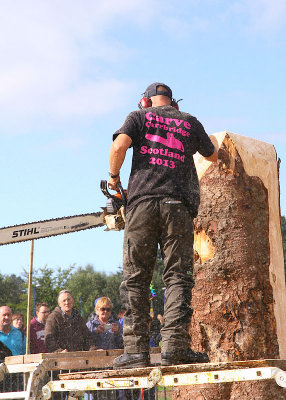 Carve Carrbridge 31st Aug 2013