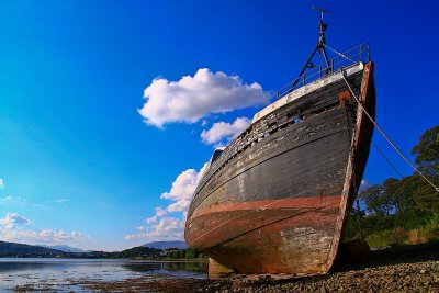 Beached Boat