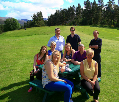 Staff day out to Glenmore