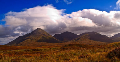 Glamaig on Skye near the Sligachan Hotel 