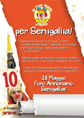 10^ giornata del naso rosso per Senigallia! - 18/05/2014