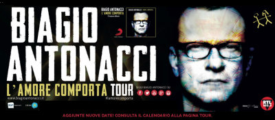 Biagio Antonacci L'Amore Comporta Tour - Ancona 19/11/2014