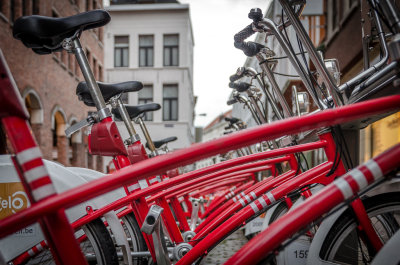Antwerpen, rent a bike, Velo